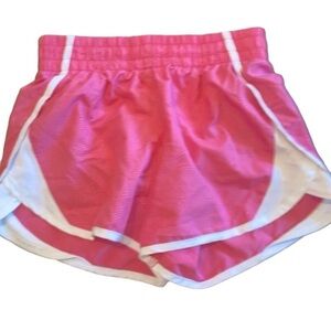 Athletic works girls athletic shorts pink size large 10-12